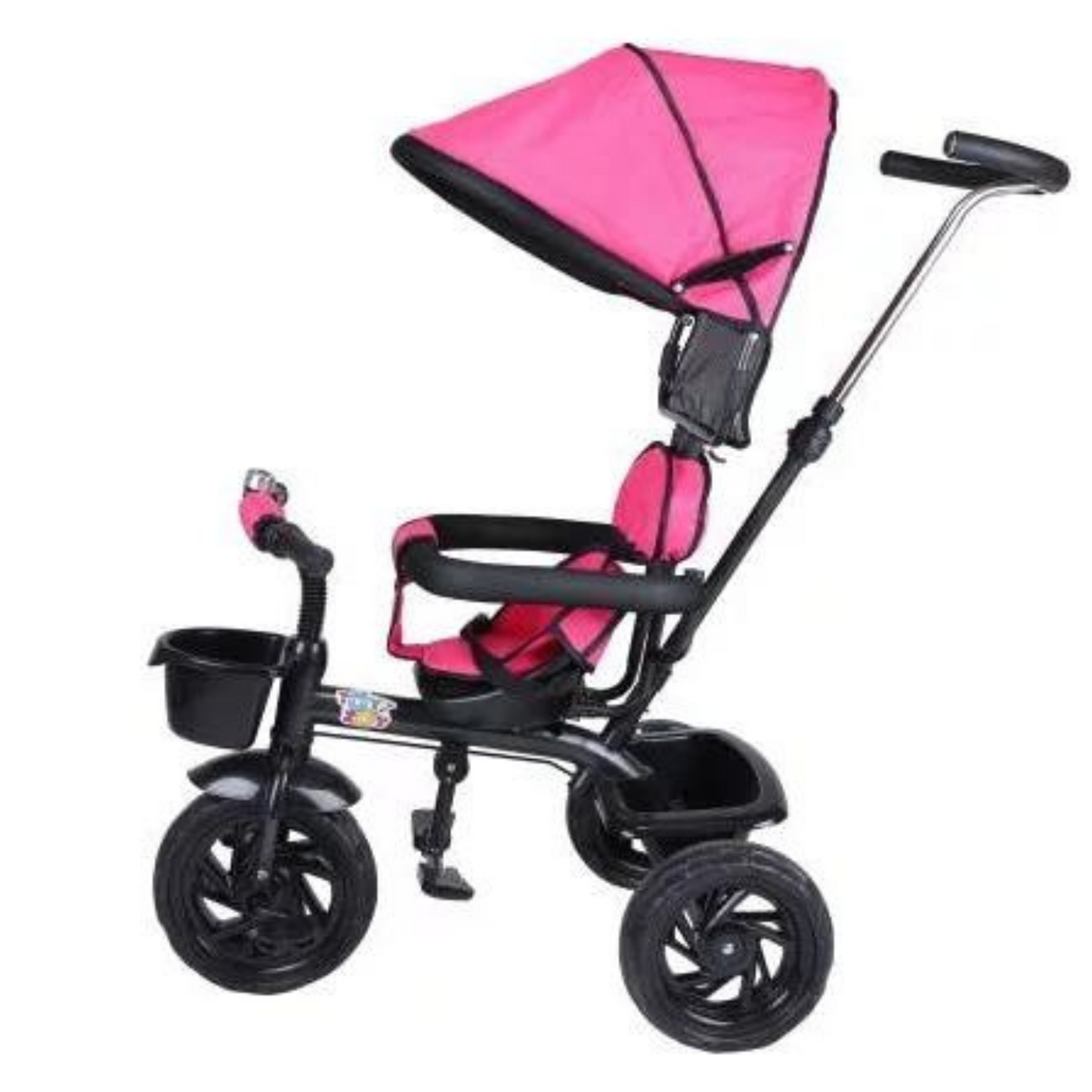TOYZOY Baby Tricycle 532 With Protective Canopy, Suitable for 1.5-4 Years Fun & Safe Ride for Toddlers Vibrant Color