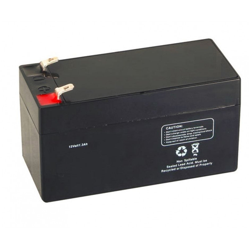 MM TOYS 12V Lead Acid Battery for Ride-On Cars, Bikes & Jeeps – Sealed, Plain Terminal, 1 Month Warranty – Black