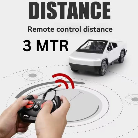 MM TOYS RC Pickup Truck Remote Control Car | 1:14 Scale | Rechargeable | LED Lights | Ages 3–7 | Color Varies