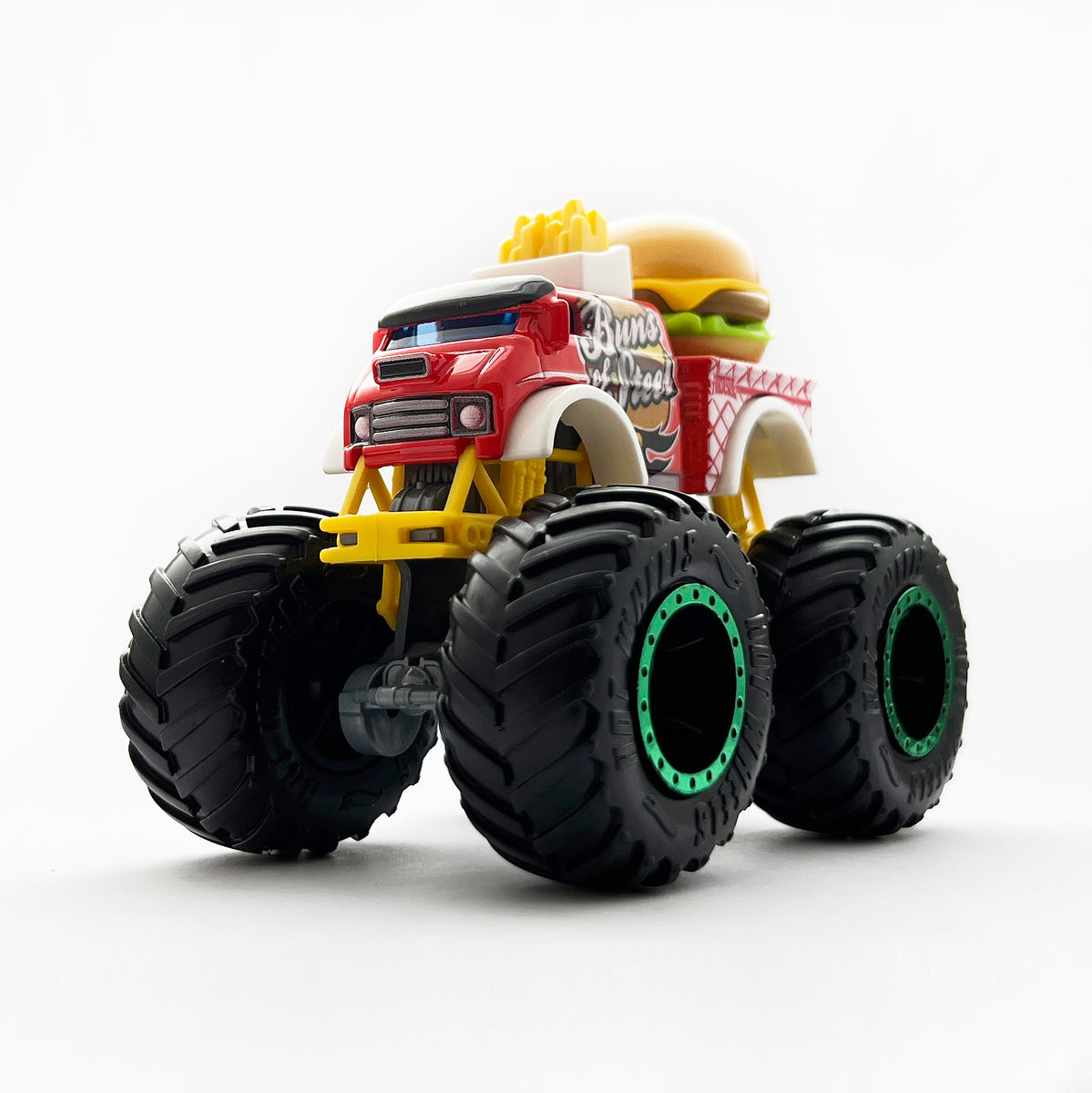 HotWheels Monster Truck - Pack of 2, Free-Wheeling Action for Endless Fun 2023 - Design May Vary