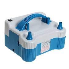 MM Toys Balloon Pump - High Power Electric Balloon pump Inflator with Dual Nozzles and Two Operation Modes, Ideal for Party Decorations- Multicolor