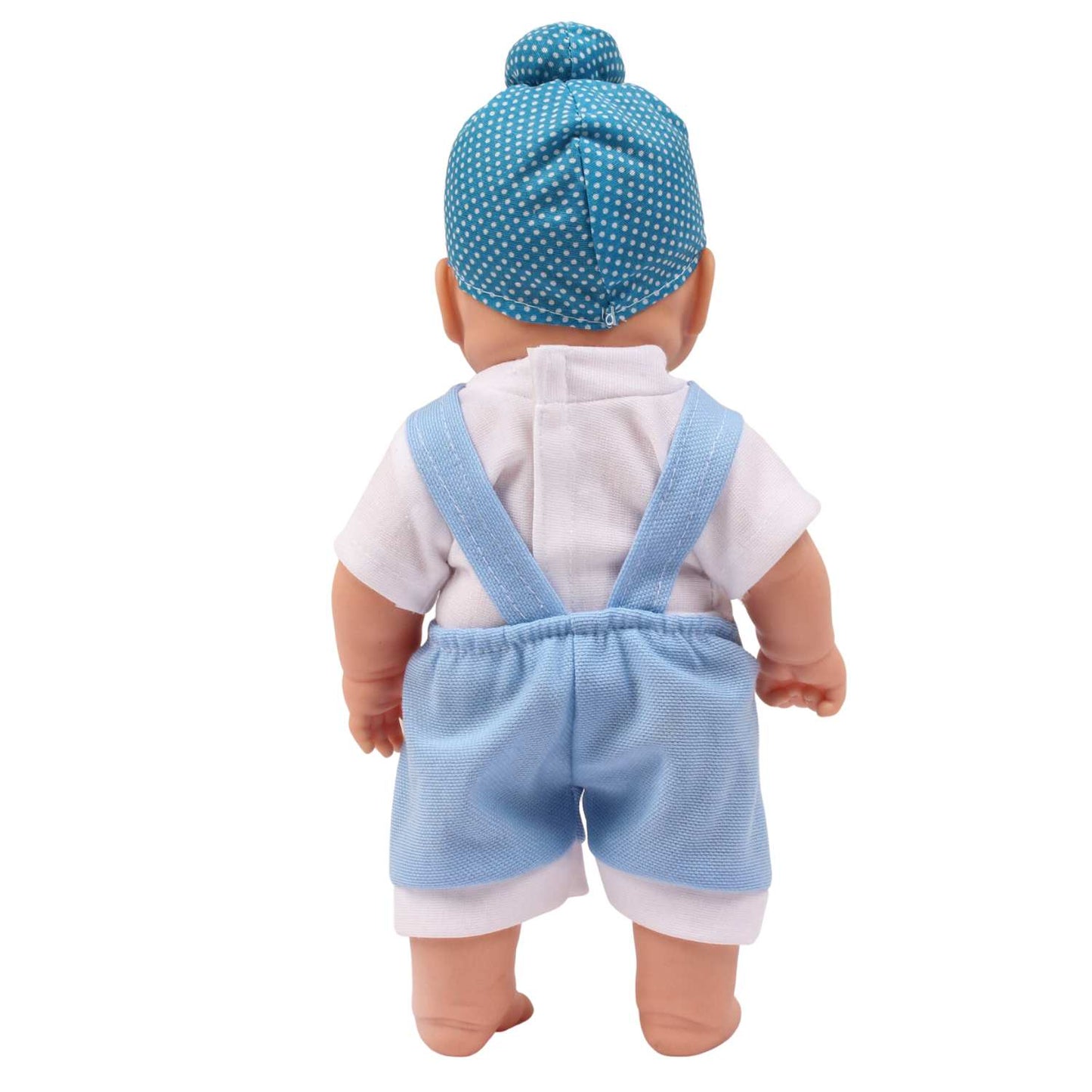 Speedage 33.5cm Happy Singh Junior Baby Doll, Model SHSJD-02, Ideal for 1-7 year old Kids, Colour Varies, Enhances Imagination & Empathy