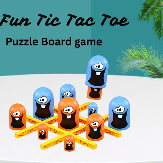 Creative tic tac toe game for kids and adults