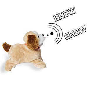 MM Toys Flipo - Plush Jumping, Walking, Barking Dog Toy - Fantastic Battery Operated Backflip Puppy for Kids