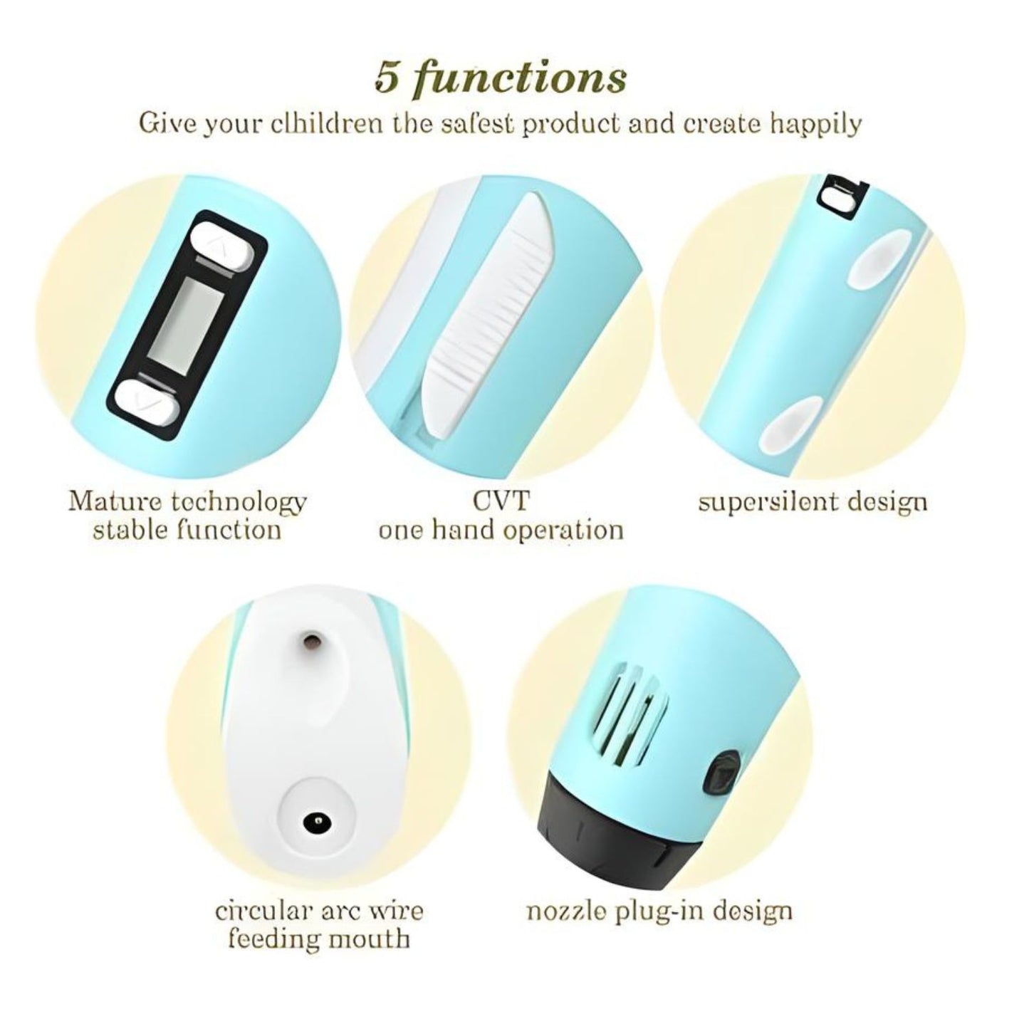 3D PEN INTELLIGENT DRAWING PROFESSIONAL 3D PRINTING PEN DRAWING 3D MODEL FOR KIDS AND ADULTS ,TYPES FOR CRAFTING, ART & MODEL