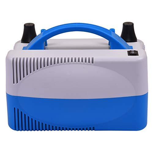 MM Toys Balloon Pump - High Power Electric Balloon pump Inflator with Dual Nozzles and Two Operation Modes, Ideal for Party Decorations- Multicolor