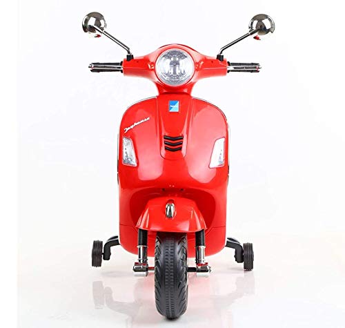 MM TOYS Electric Activa Scooter Ride-On for Kids - Light, Music, USB Support, Ideal for 3 to 6-Year-Old Kids, Model 618, 6V Rechargeable Batteries, Capacity up to 35 Kg