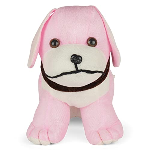 MM Toys CuddleDog Soft & Cuddly Dog Plush, 10-Inch Size - Perfect for Kids and Home Decor - Polyester Fiber Filling