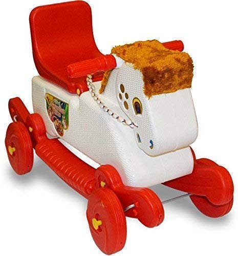Buy Online: MM TOYS Rocking Horse Ride On Toy Perfect for 1-4
