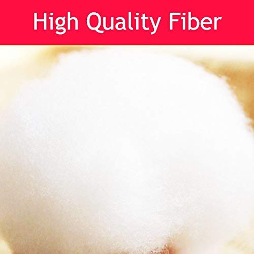 MM Toys Craft Soft Fiber - Racron Polyester Synthetic Cotton Filling for Cushions, Pillows, Teddy Bears, Toy Stuffing Pillow Cushion Fibe