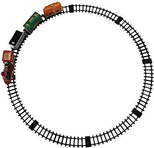MM TOYS Choo Choo Toy Train with Track Toy Set , Classic Train With Real Smoke , Lights And Kids Aged 4 Years and Above