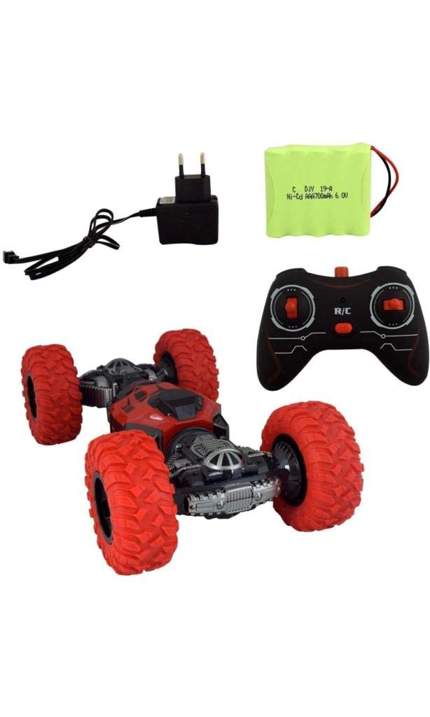 Rechargeable Double Side Driving Stunt Car 1:16 Scale Off-Road Vehicle Remote Control Climbing Monster Stunt Car for Kids