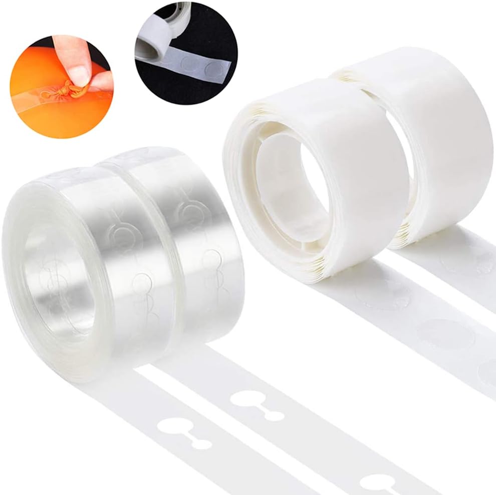 MM Toys BalloonBliss Ultimate Balloon Arch Kit with 32.8ft Tape Strip, 200 Dot Glue Stickers, Perfect for Party, Wedding, Birthday Decorations