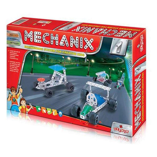 Zephyr Mechanix 1 - STEM Educational DIY Mechanical Engineering Game -Different Models, Ideal for Kids Age 7+