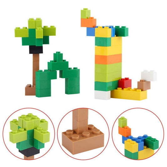 MM TOYS Small Block Bricks Set, 500 Pcs, Plastic, Brain Skills Game, Ages 6+, Multicolor