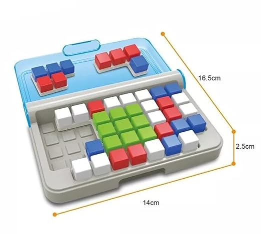 MM TOY IQ Booster & Focus Puzzle Game – 120 Challenges 5 level Difficulity | Kids & Adults