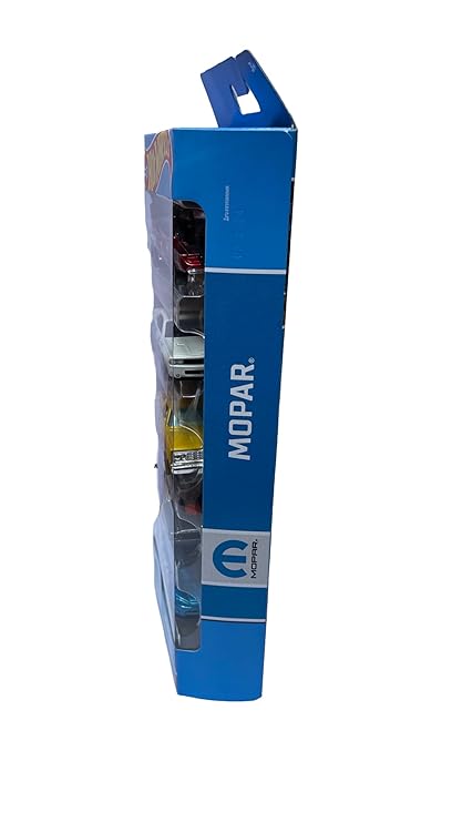 MM TOYS Hot Wheels Car 2024 HTV48 Mopar Pack: Racing Thrills, Authentic Design Multi-Color