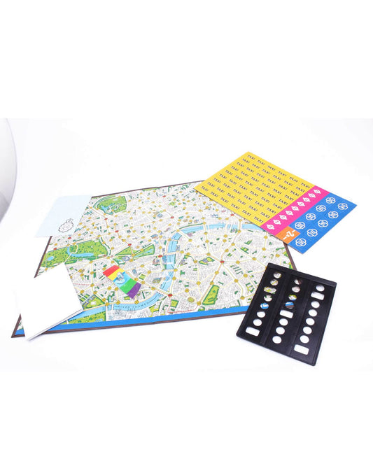 Funskool - Scotland Yard Compelling Detective Strategy, Animal Board Game for Kids & Family, 2-3 Players, 10 & Above, Multicolor