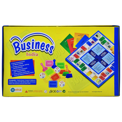 Ekta Business India Game For 8+ Year Kids And Adult Family Game 2-6 Players - Multicolor