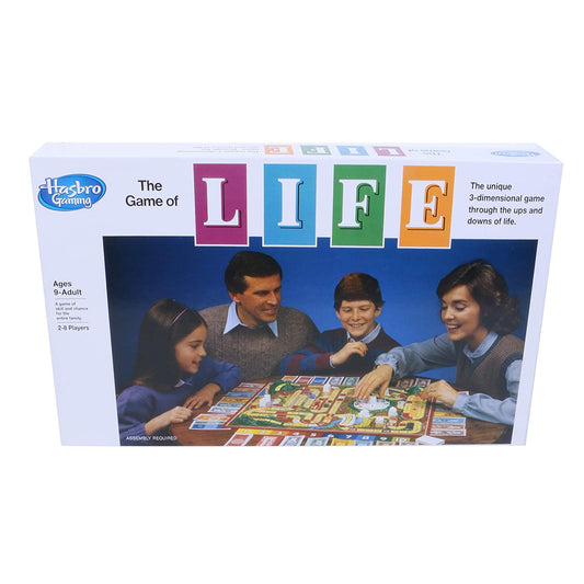 Hasbro Gaming - The Game of Life Strategy Board Game - Fun for Families & Kids Ages 9+ - 2-8 Players - Multicolor