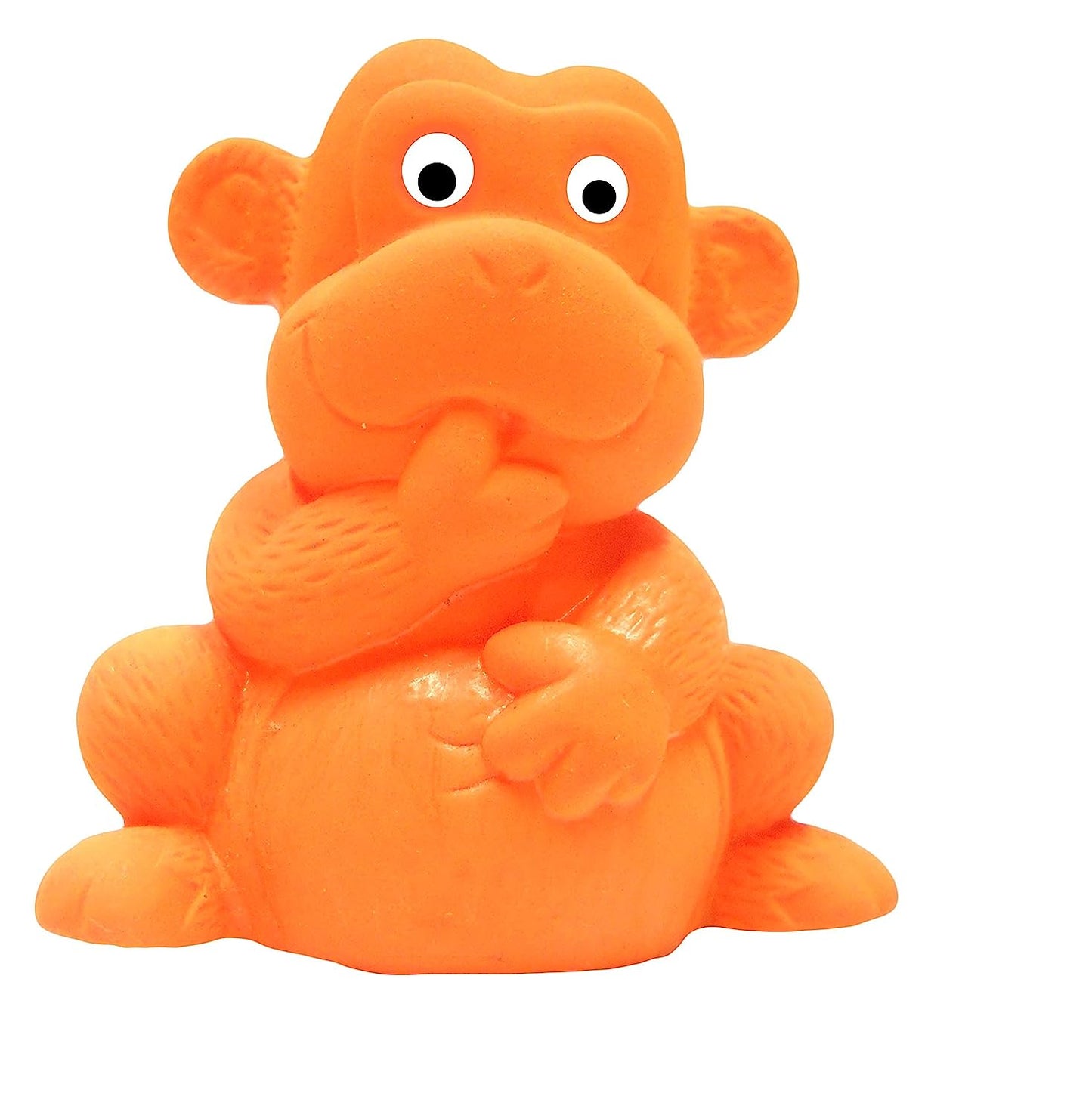 Giggles - Pip Squeaks (Pack Of 4 Piece), Multicolour Animal Squeakers, Stimulates Senses, Natural squeaking sound, 3 months and above, Infant Toys