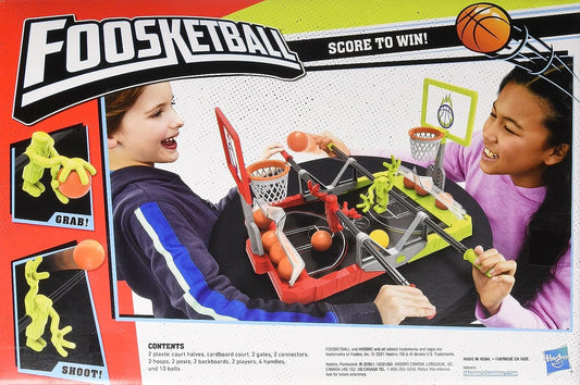 Funskool Gaming HoopMaster Foosketball Game, 2-Player Skill Challenge, Foosball-Basketball Combo, Multicolor