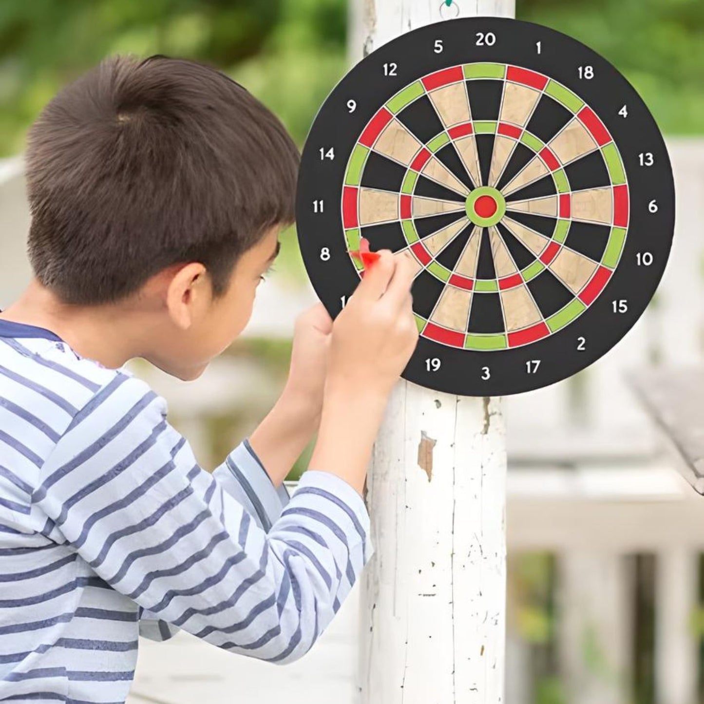 Aditi Toys Magnetic Dartboard Game Includes 4pcs Magnetic Soft Darts, Ideal Entertainment for Kids Above 3 Years, Safe & Fun, Compact Size (11 Inch)