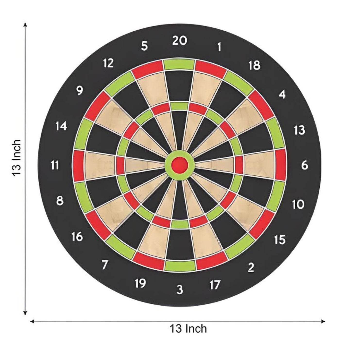 Aditi Toys Magnetic Dartboard Game Includes 4pcs Magnetic Soft Darts, Ideal Entertainment for Kids Above 3 Years, Safe & Fun, Compact Size (11 Inch)