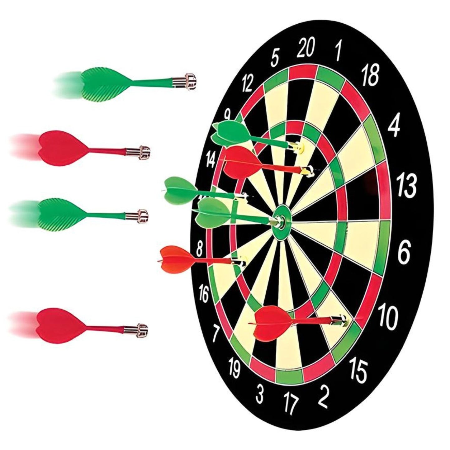 Aditi Toys Magnetic Dartboard Game Includes 4pcs Magnetic Soft Darts, Ideal Entertainment for Kids Above 3 Years, Safe & Fun, Compact Size (11 Inch)