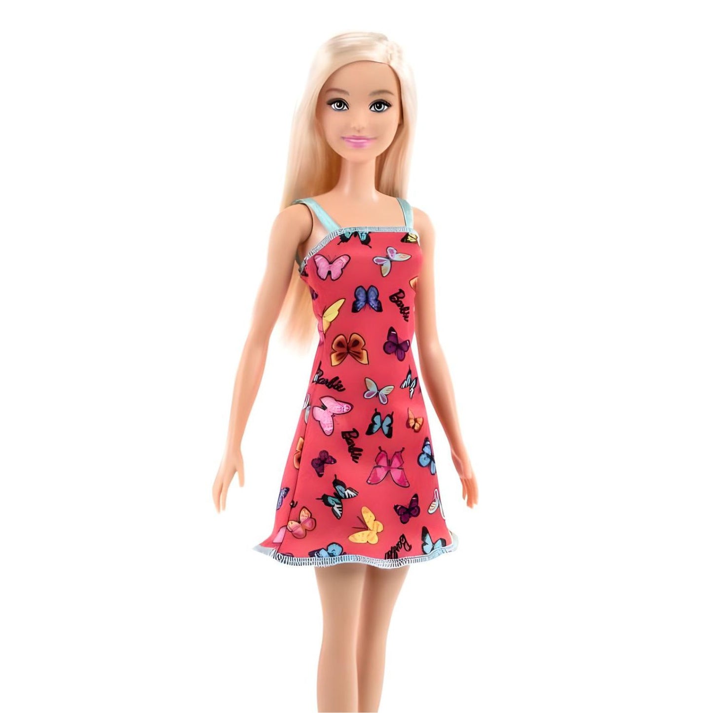 Barbie Doll Orignal HBV05 11.5 Inch Size Dress ,Blonde Hair Dressed - Color May Vary Best Gift For Girls