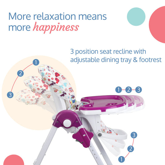 luvlap Royal high chair 18515 For New Born