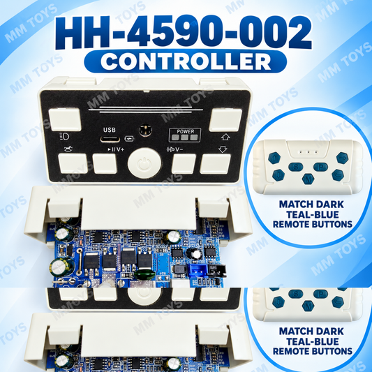 HH-4590-002 blue PCB controller compatibility infographic