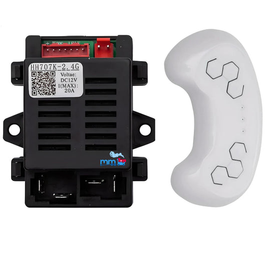 MM TOYS HH707 7 Pin Reciever And HH 670Y Remote Control Kit For Kids Electric Car Complete Relpacement Part Accessories