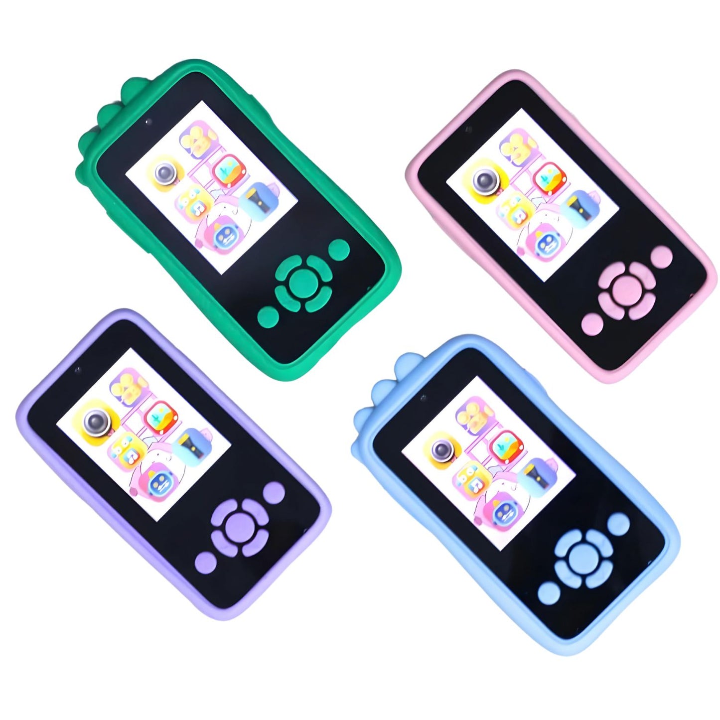 MM TOYS Kids Smartphone Toy - MP3 Music Player, Dual Camera, Built-in Games, 2.4 inch Screen, 8MP Camera, Unicorn Purple