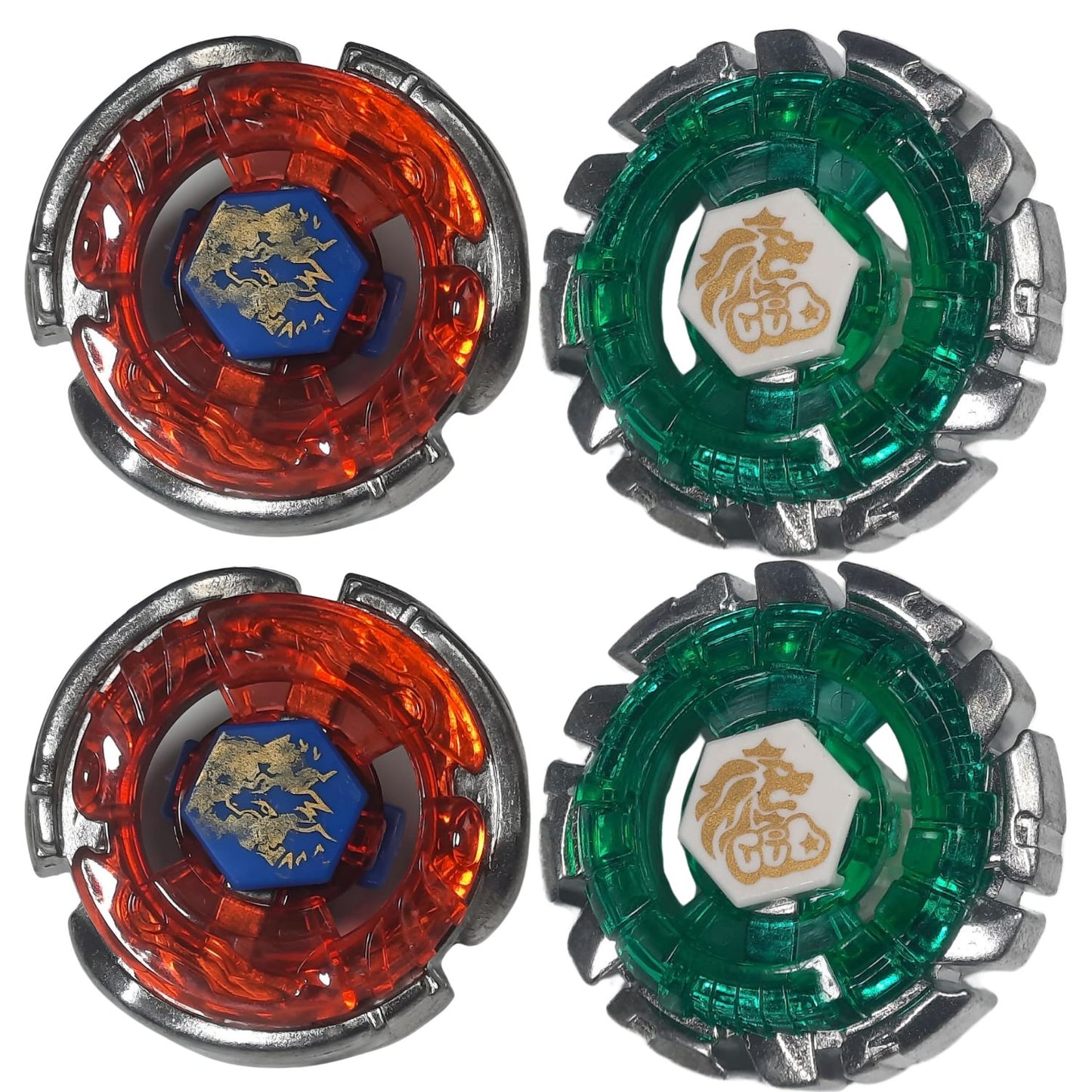 MM TOYS 4D Metal Master Blades with Stadium - Ultimate Bey Battle Set for Kids, 4 Beys, 2 Launchers, 1 Stadium (Multi-Color)