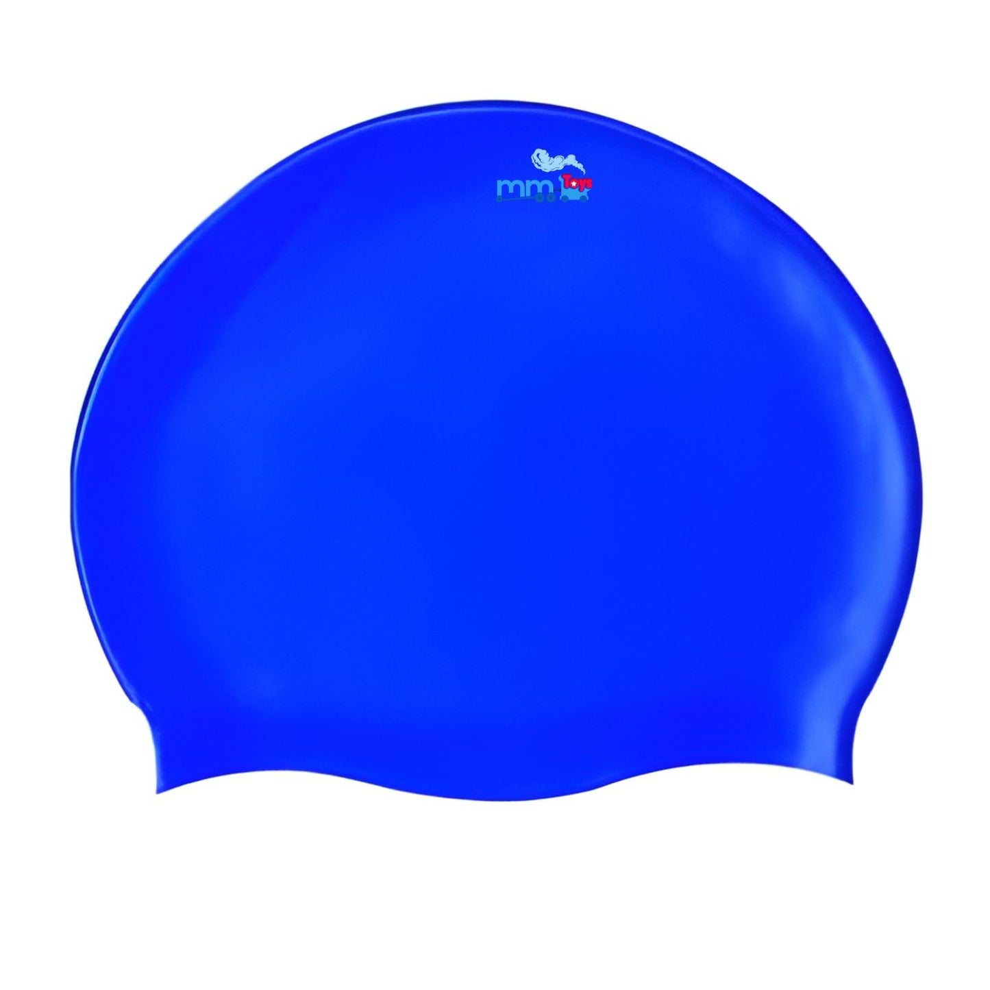 MM TOYS AquaSeal Silicone Swimming Cap Sensational Watertight Comfort, Tear-Resistant, Sky Blue