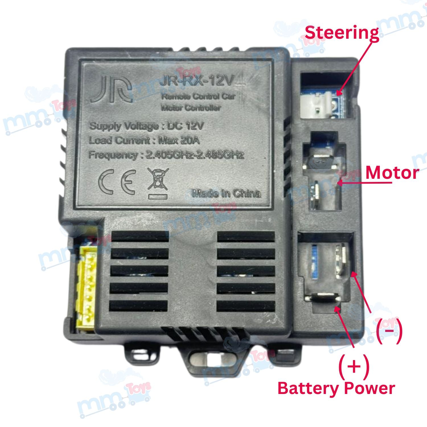 MM TOYS JR RX 12V Receiver Motor Controller For Kids Electric car Repair