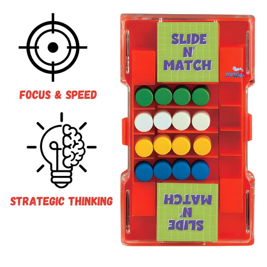 MM TOYS Match Up Pocket Game For 6+ Years