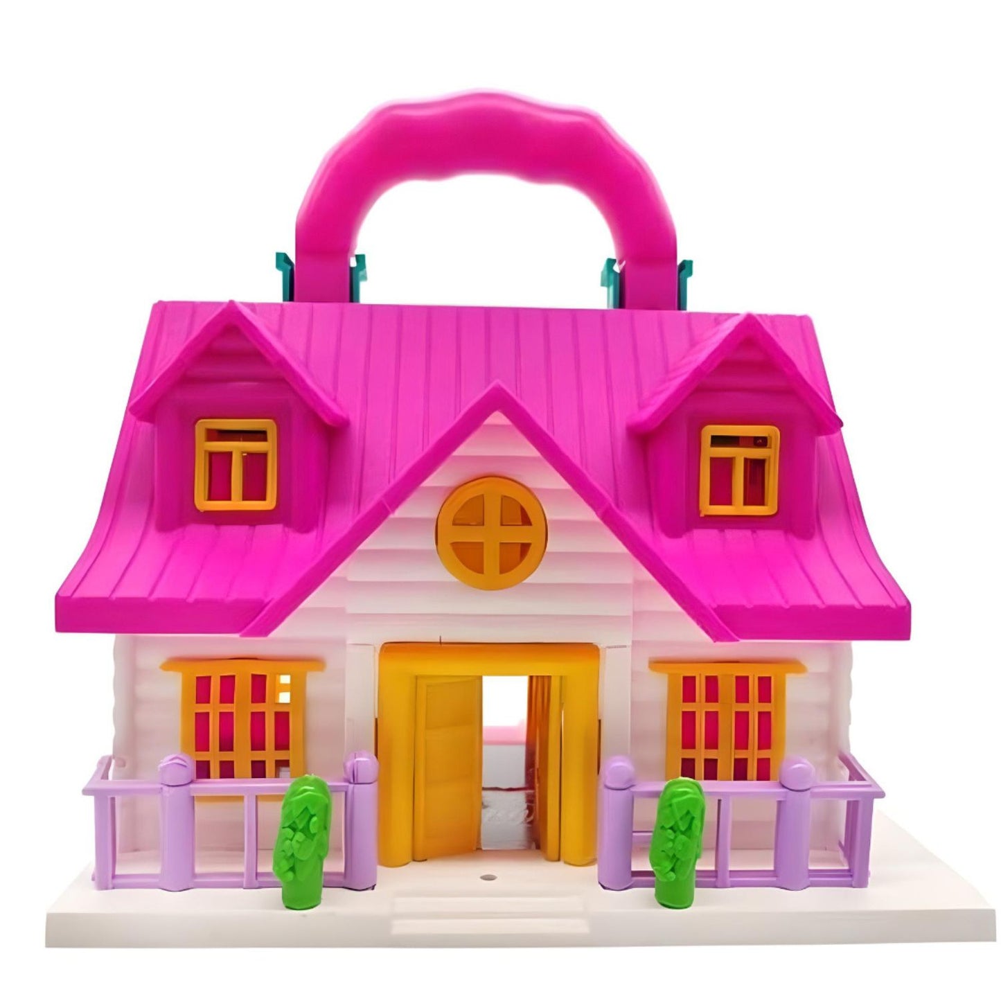 MM TOYS Small Size Funny Doll House Play Set For 2 To 6 Year Old Girls, Doll House Pretend Play Set / Toys For Girls / Birthday Gift for Girl Child