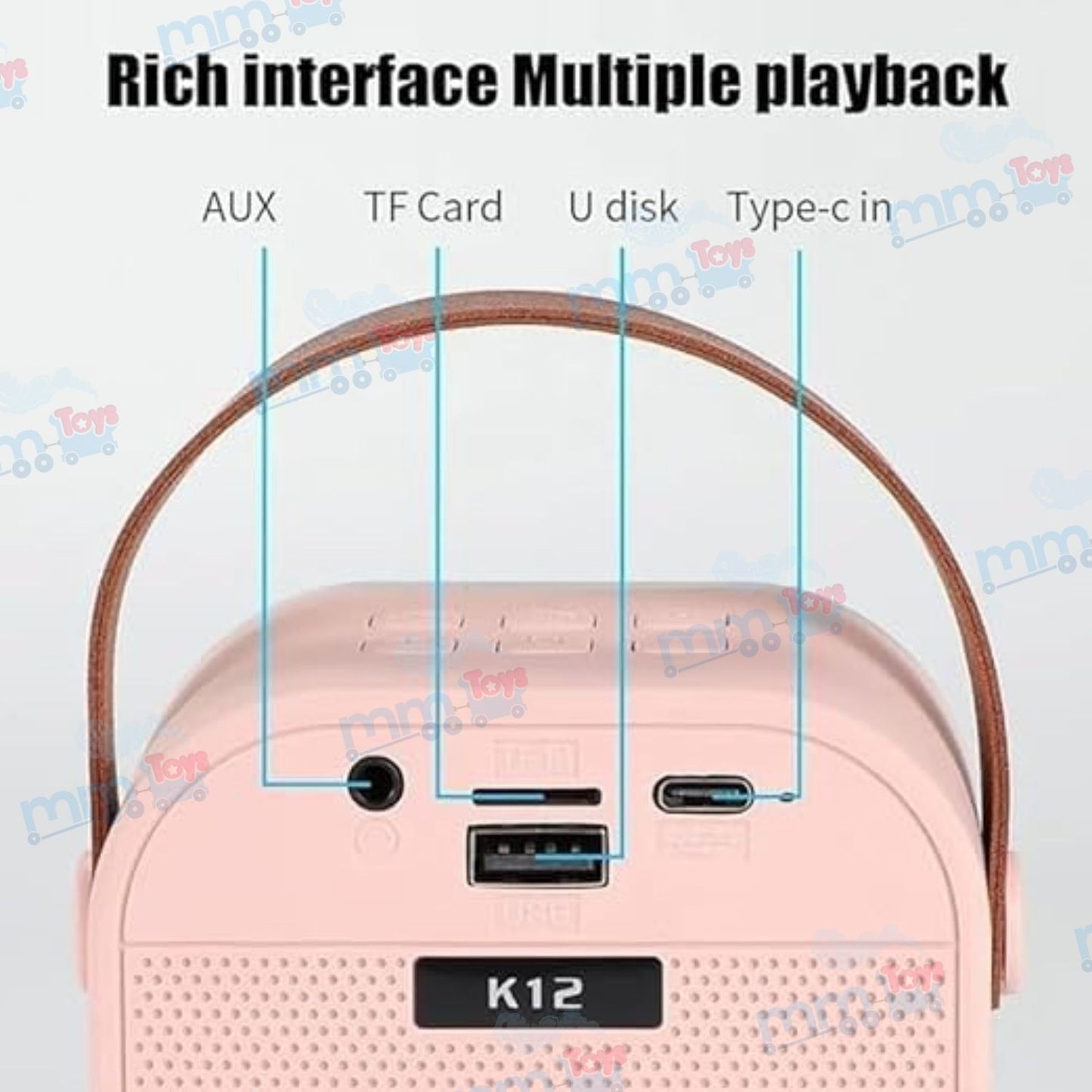 MM Toys Wirelss Mic With Speaker