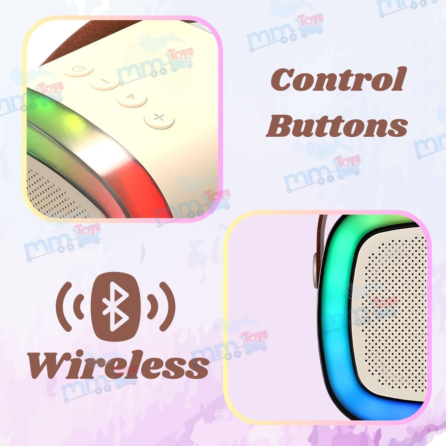 MM Toys Wirelss Mic With Speaker