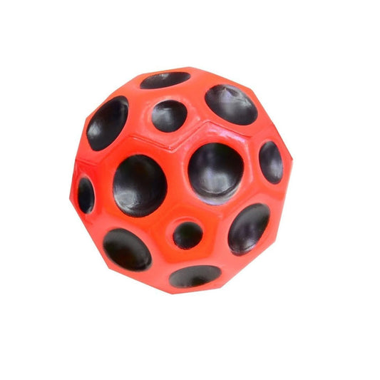 MM TOYS Super Bouncing Moon Ball for Kids, Extra High Bounce, Sensory Fun, Multicolor, Age 3+, Pack of 1