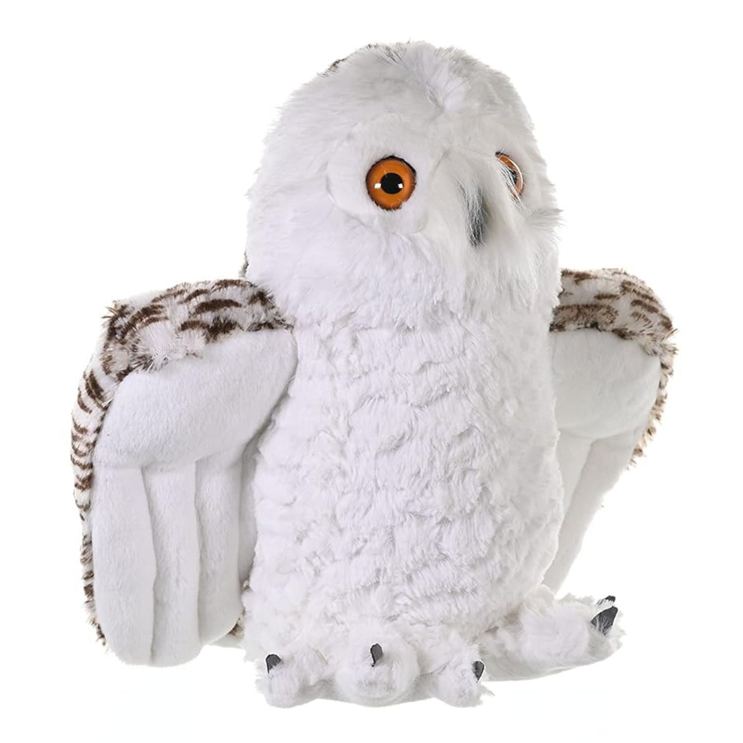 Wild Republic Snowy OWL Soft Toy Plush Animal / Bird 12 Inch For Home Decoration & Gifts - 12 inch (White)