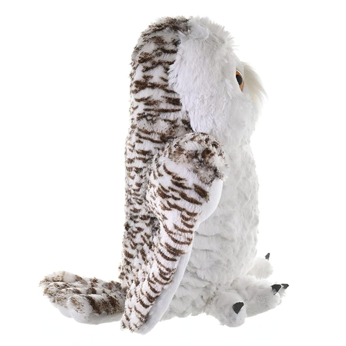 Wild Republic Snowy OWL Soft Toy Plush Animal / Bird 12 Inch For Home Decoration & Gifts - 12 inch (White)