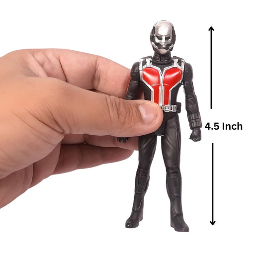 SuperHeros Set Of 5 Pcs DieCast Action Figures 4.5 Inch Size Gift Set For Kids - Multicolor