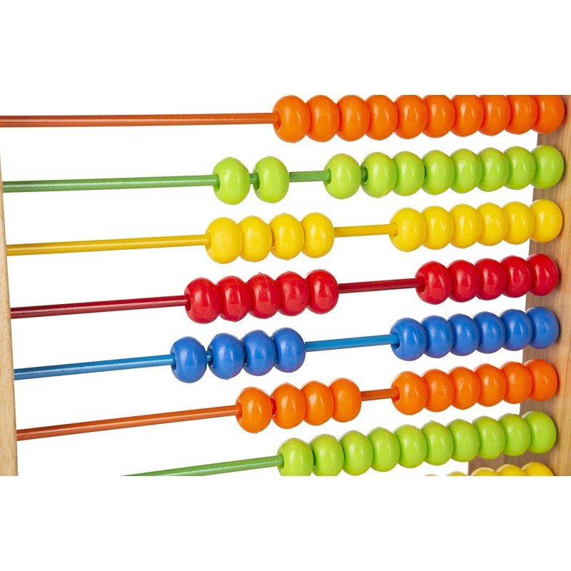 GIGGLES - 9924100 WOODEN ABACUS BY FUNSKOOL FOR MATHS LEARNING