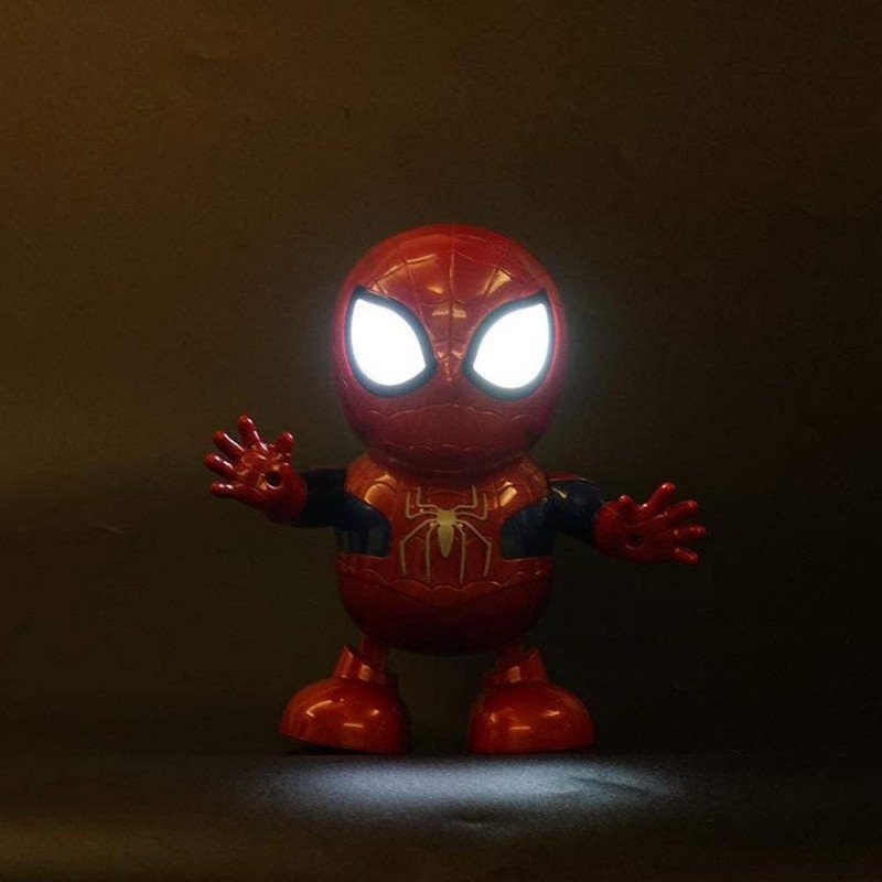 AVENGERS HERO DANCE SPIDERMAN LIGHT & MUSICAL TOY FOR KIDS 2 TO 4 YEARS LD-156A TOY