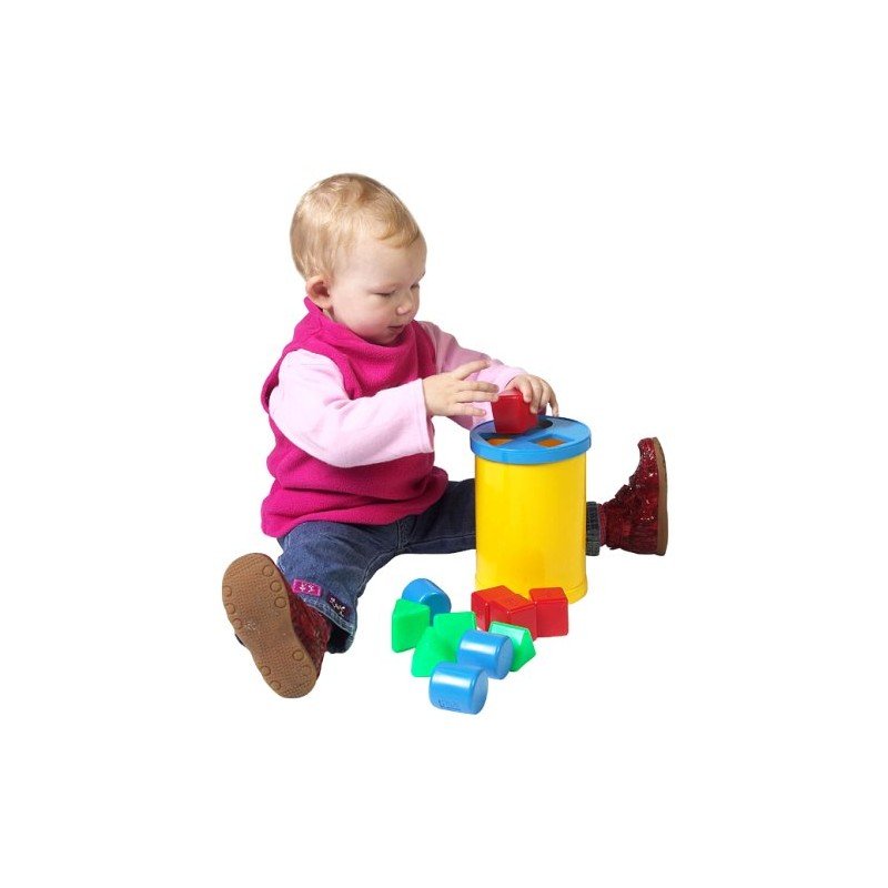 Fisher Price Baby's First Blocks (71024) Interactive Shape and Color Learning Toy for 6+ Months Kids, Multicolor
