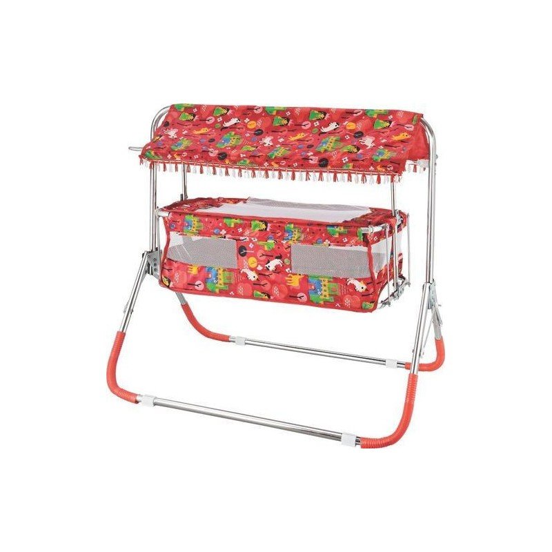 Bansal D-10 Cradle For New Born Baby With Mosqito Net - Color May Vary