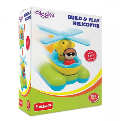 BUILD & PLAY HELICOPTER (FUNSKOOL) For 18 Months And Above